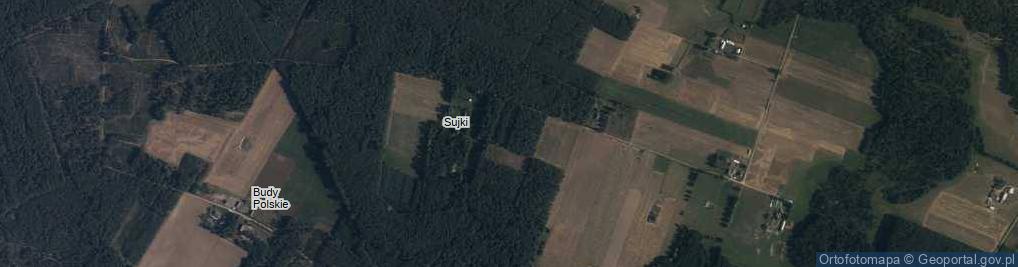 Zdjęcie satelitarne Sujki ul.